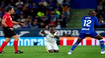 فينيسيوس يتسبب في توتر بين خيتافي وريال مدريد بسبب استفزازات متكررة